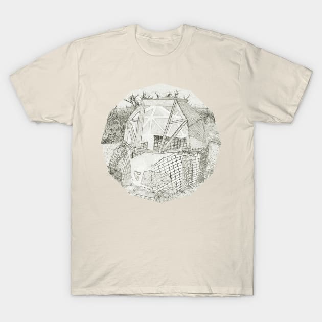 Dome Under Construction T-Shirt by damonbostrom